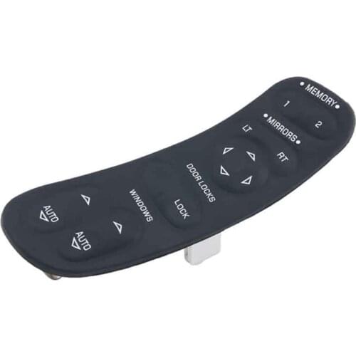 Master-Power Electric Window Regulator Switch Driver Side Replace for 1997-2004 Chevrolet-C5 19209381 10318809 10092804 QW