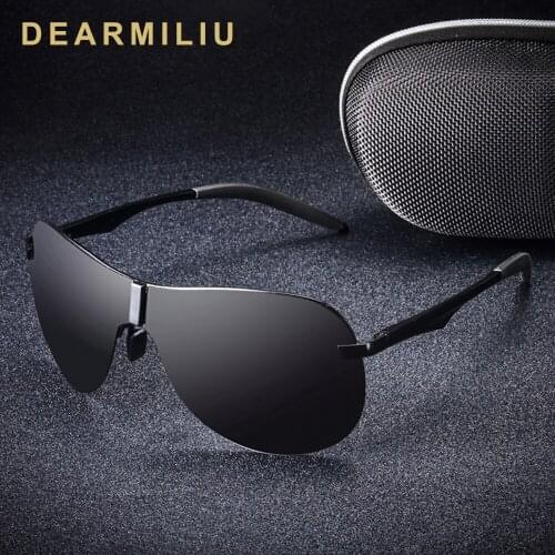 DEARMILIU Retro Mens Polarized Sunglasses Vintage Night Vision Driving Sun Glasses oculos Eyewear Accessories For Men/Women