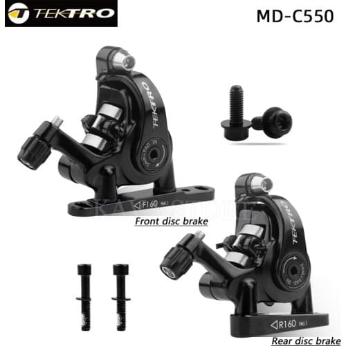 TEKTRO MD-C550 Road Bike Dual Piston cable Caliper Front/Rear Aluminum Alloy Mechanical Disc Double Brakes Bicycle parts