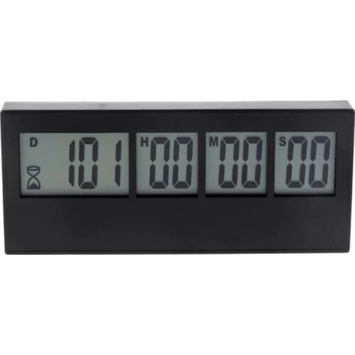 999 Days Countdown Clock LCD Digital Screen Kitchen Timer Event Reminder For Wedding Retirement Lab Cooking Kitchen Watering