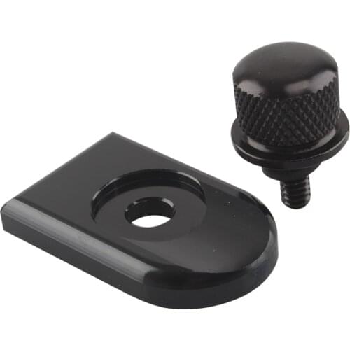 1/4-20 Motorcycle Seat Bolt Tab Screw Mount Knob Cover Fit For Harley Touring Softail Dyna 1996-2019 Accessories
