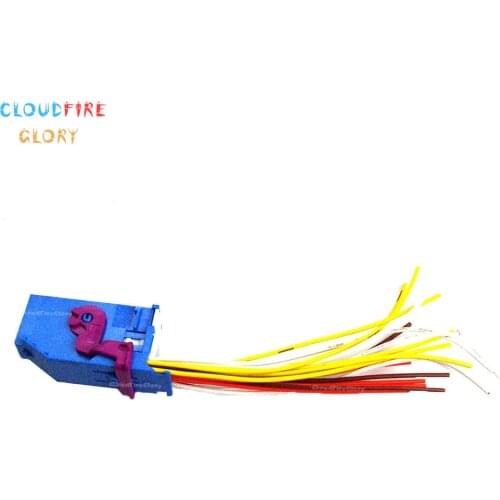 CloudFireGlory 1J0972977 Wiring Harness Cable Plug Socket Pigtail For VW Passat B6 CC For Audi Q5 Q7 A4 A6 A8