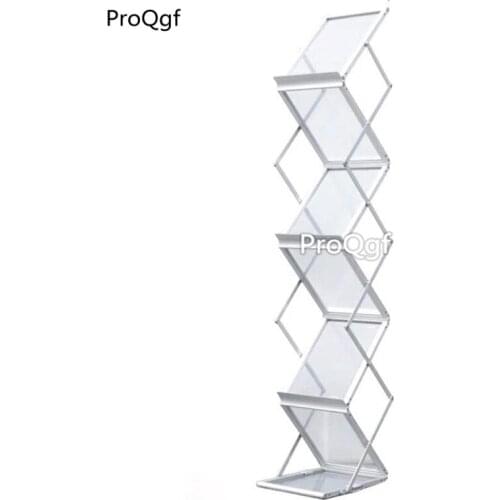 Prodgf 1 Set Ins display Book Magazine Aluminum Alloy Shelf