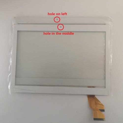 10.1 INCH for YUNTAB Tablet K107 HN LNMBBS K107 capacitive Touch screen Digitizer glass External screen Sensor 1040-FPC-V1 white