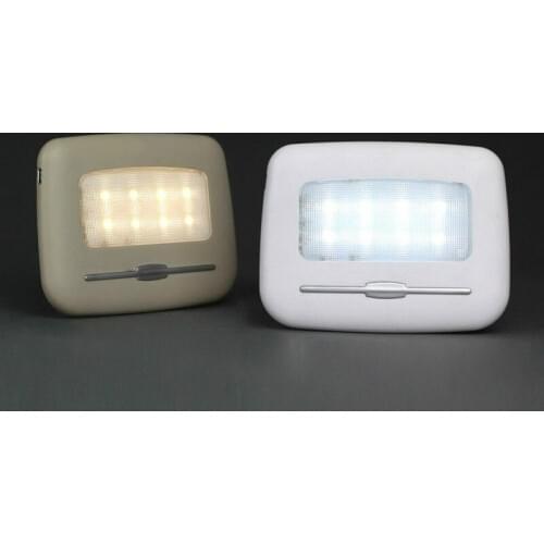 Automobile Reading Lights Car Highly Bright LED Touch Type Night Light 6500K Pure White 3500K Warm Yellow Car LED Lamp Bulbs