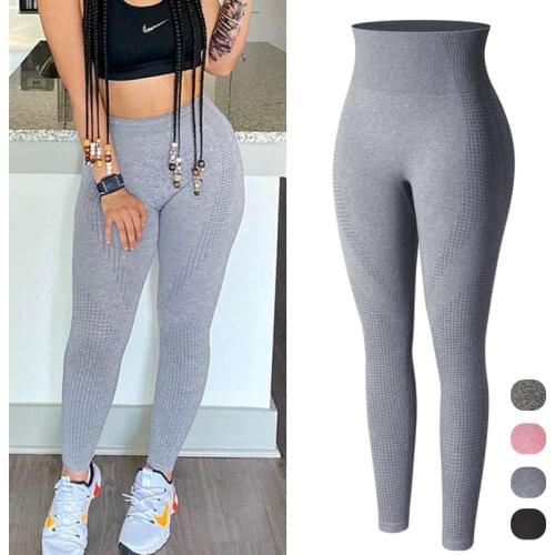 High Waist Seamless Leggings Push Up Legging Sport Women Fitness Running Pants Energy Elastic Slimming Trousers Girl Gym Leggins