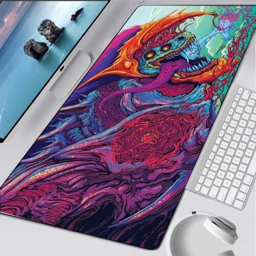 Custom Large Mouse Pad carpet Locking Edge Gaming Mouse Pad Mouse Mat Anime For Keyboard Csgo Hyper Beast cool mouse pad gift