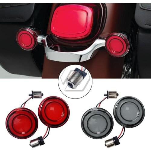 For Harley Touring Sportster XL Models 2002-2021 Motorcycle 1156 Bullet Style LED Rear Turn Signal Conversions