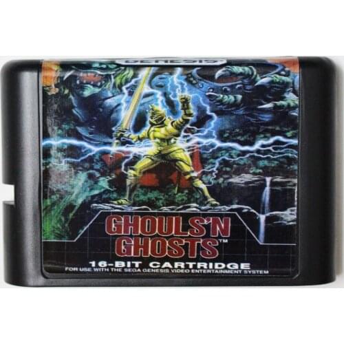 Ghouls 'n Ghosts 16 bit MD Game Card For Sega Mega Drive For Genesis