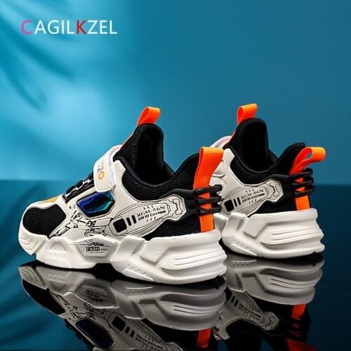 CAGILKZEL Autumn Children Sneakers Boys Shoes Breathable High Quality Sports Shoes For Boys Casual Kids Shoes Chaussure Enfant
