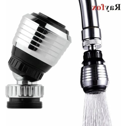 Kitchen Accessories Gadgets 360 Rotate Diffuser Swivel Cleaning Fruit Vegetable Tools Splash-proof Water-saving Kitchen Gadgets