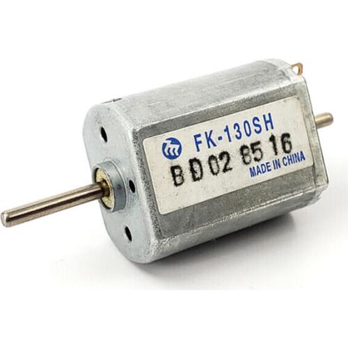 Mabuchi FK-130SH-09450 Dual Shaft Electric Motor DC 12V-24V 15000RPM High Speed Engine RC Toy Car