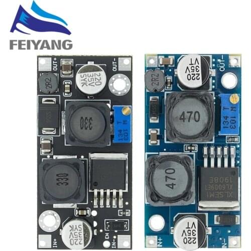 XL6019 (XL6009 upgrade) Automatic step-up step-down Dc-Dc Adjustable Converter Power Supply Module 20W 5-32V to 1.3-35V(HEI)