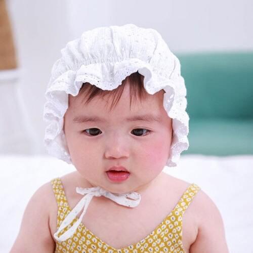 New Baby Girl Lace Princess Hat Summer Hat Cap Bonnet Newborn Photography Props