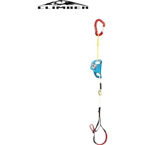【New store 】 Outdoor Rock Climbing Ascender A special foot strap for walking rope Professional Adjustable Webbing Foot Loop
