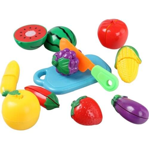 Fruit and see every toy Fruit And See Every Toy Cut Toys For Children Educational Model Cook Tool Plastic 2020