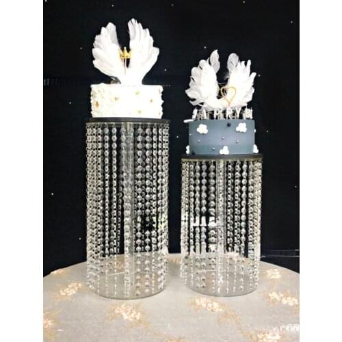 Wedding Crystal Tower Birthday Party Decoration Acrylic Cake Stand suit