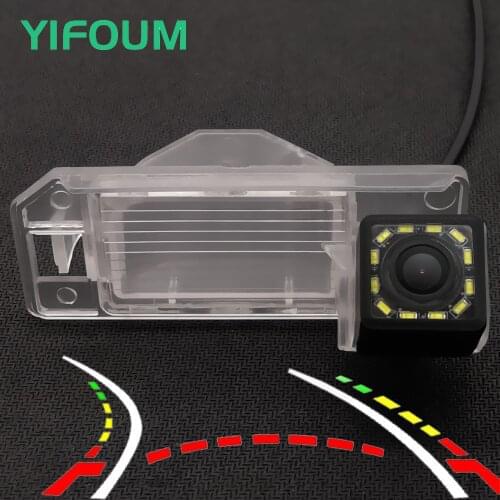 YIFOUM HD Dynamic Trajectory Tracks Car Rear View Camera For Mitsubishi ASX RVR Outlander Sport 2011 2012 2013 2014 2015 2016