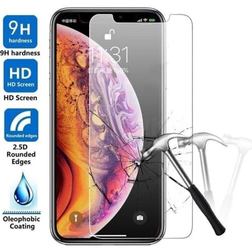 Tempered Glass For iPhone 12 Mini 11 Pro MAX XS Screen Protector For I Phone SE 2020 XR X 10 8 7 6 S Plus Glass Screenprotector