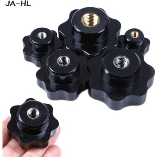 1PC OR 5PCS Thread Star Shaped Head Clamping Nuts Knob For Industry Equipment M5/6/8/10/12