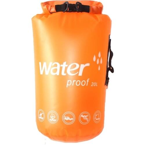 10L/20L PVC Dry River Trekking Waterproof Swimming Bag Beach Swim Rafting Aqua Water Proof Bag Impermeable