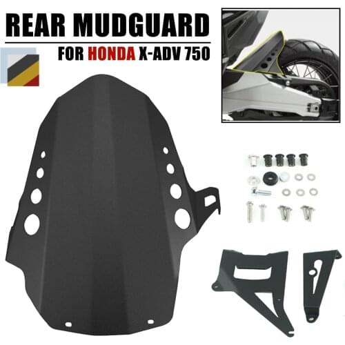 Motorcycle CNC Rear Mudguard Mount Wheel Tire Hugger Mud Guard Fender Splash Protector For Honda X-ADV750 XADV750 X ADV 750 2021