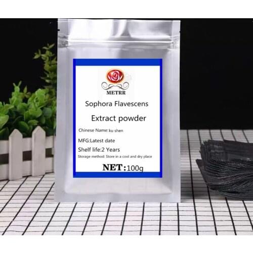 Hot sale high quality Sophora flavescens extract powder, Ku shen, free shipping