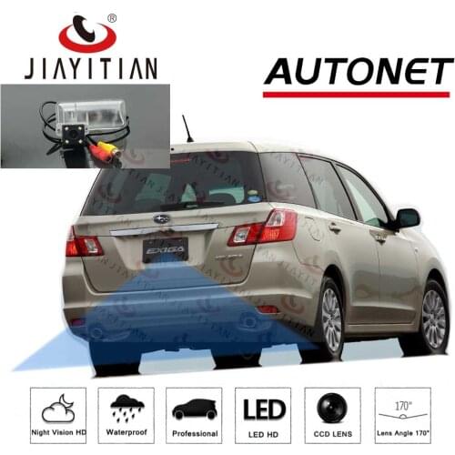 JIAYITIAN Rear View Camera for Subaru Exiga YA4 YA5 YA9 YAM 2008~2016 CCD/Night Vision Reverse Camera license plate camera