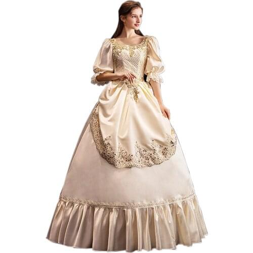 Victorian rococo costume party masquerade party dinner dress stage chorus costume for women victorian dress 18th century dress