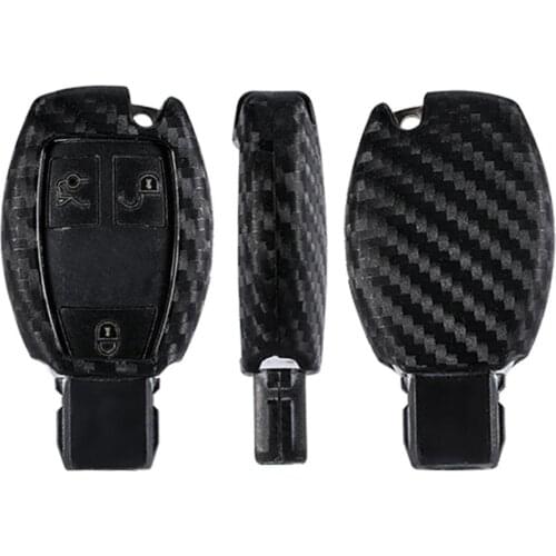 Silicon Carbon Fiber ABS Matte Car Key Cover Case For Volkswagen VW Golf7 Mk7 Seat Ibiza Leon FR 2 Altea Aztec For Skoda Octavia