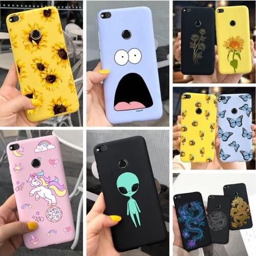 Cartoon Cover For Huawei P9 Lite 2016 2017 Case Soft Silicon Phone Back Cover Cases For Huawei P9 Lite Mini SLA-L22 Coque P9Lite