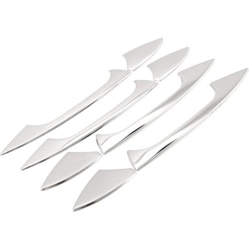 Stainless steel trim Door Handle Cover For Mercedes Benz AMG B C E CLA GLK GLC ML Class E200 E250 W176 W246 W204 W212 W218 X204