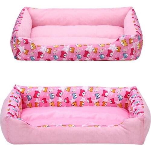 In 2021 the new pet Waterloo deep sleep four seasons general cat litter dog kennel PP comfortable soft cotton