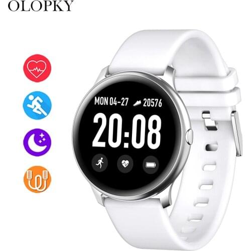 New KW19 Color Screen Smart Watch Waterproof Smart Bracelet Heart Rate Monitor Smartwatch Bluetooth Sports Watch For Men Women