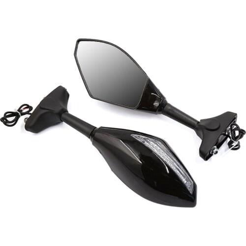 Pair of Rearview Mirror Side Left + Right Universal Compatibility Durable LED