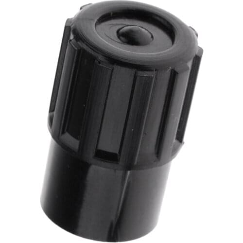 Tooyful Finest DIY Plastic Sax End Plug Cap for Tenor Saxophone Replacement Parts Black