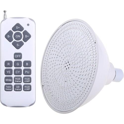 120V 45W Colorful Swimming Pool Underwater Round Lights LED Wateproof Festival Ambient Pool Lamp Garden Backyard Decor