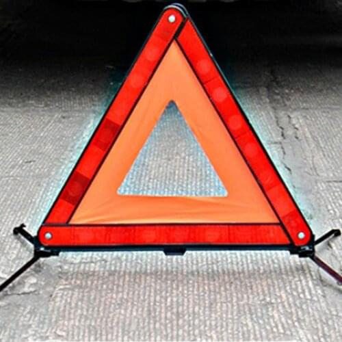 Tripod Triangle Warning Reflective Sign Vehicles Breakdown Packing Sign Car Fail-safe Parking Warning Signs Car Accessories
