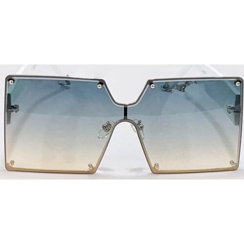 Vintage Big Square Sunglasses Women Luxury New Fashion Brand Designer Gradient Sun Glasses Eyewear Oculos De Sol s