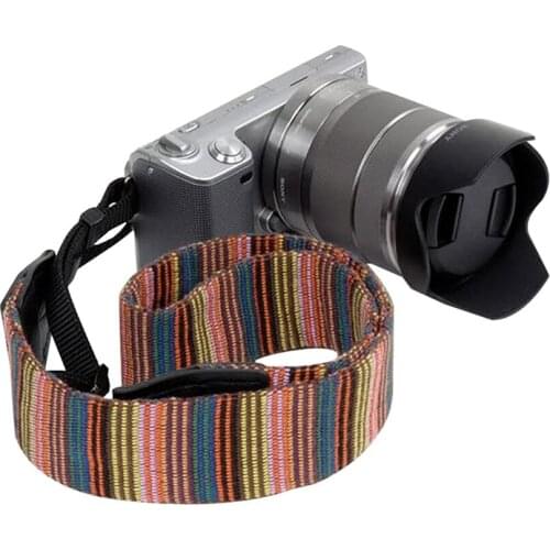 Universal Retro Vintage Ethnic Style Shoulder Neck Strap Camera Sling Strap Belt for SLR DSLR Cameras
