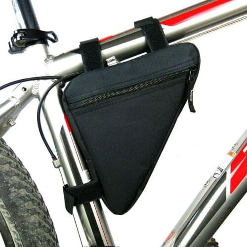 Bike Saddle Bag Outdoor Waterproof Front Tube Frame Handlebar Phone Cycling Bags Triangle Pouch Frame Holder Bycicle Accessories