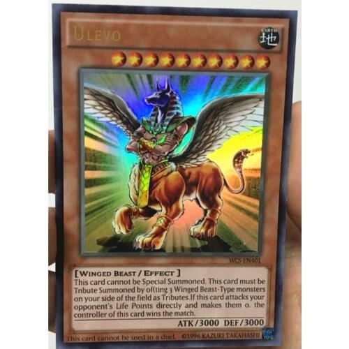 Yu Gi Oh Ulevo 2004 Prize English DIY Toys Hobbies Hobby Collectibles Game Collection Anime Cards
