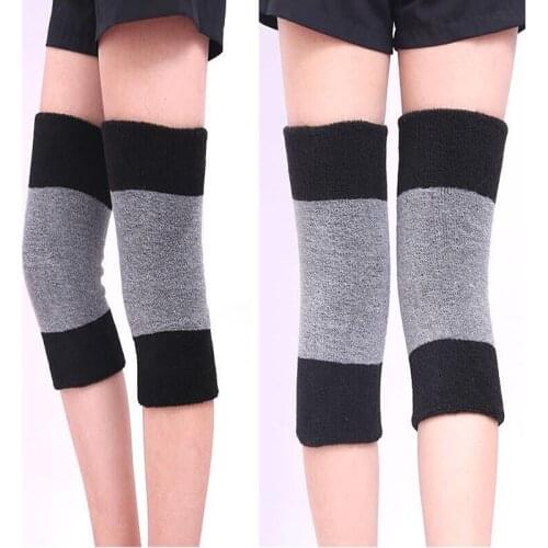 Winter Warm Knee Pads Towel Thickened Leg Guards Cycling Cold Protection Dancing Kneeling Sports