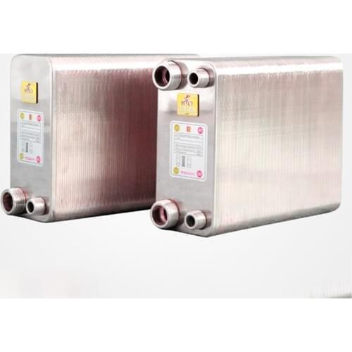 80 Plates stainless steel heat exchanger Beer Wort Chiller Cooler Home Brewing Beer Brazed plate type water heater SUS304