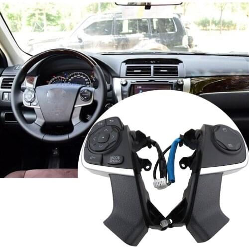 84250-33340 For Toyota Camry (HYBRID) ACV51 Car Accessories Steering Wheel Control Buttons With Cables Buttons