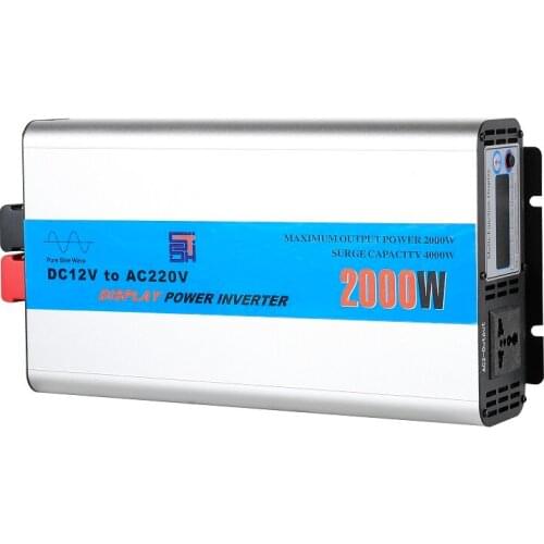 Factory ODM/OEM pure sine wave inverter 24v 12v 220v 240v 2kw home inverter 2000watt 2000 watt inverter