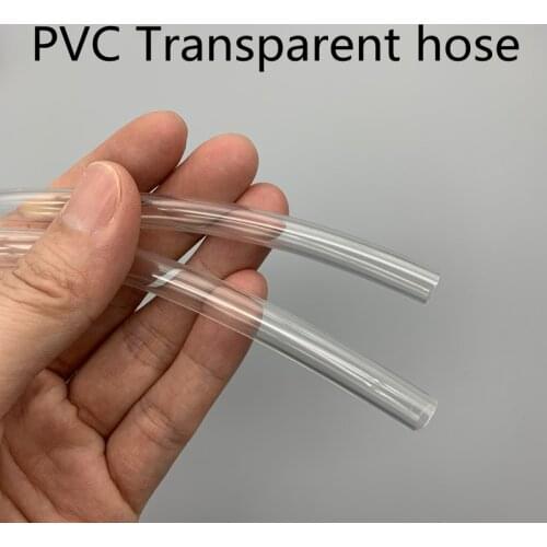 3M/5M PVC Soft Hose ID 2 3 4 5 6 8 10 12 13 16 19 20 25mm Odorless Plastic Transparent High Quality Water pump Flexible Tube