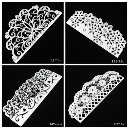 Envelope Lace Metal Cutting Dies Stencil for DIY Scrapbooking Album Embossing Paper Cards Deco Crafts Die Cuts