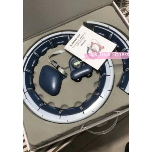 Nonslip Sport Hoop Office Gym Fitness Thin Waist Abdomen Magnetic Massage Fat-Burning Weight-Losing Portable Belly Slimming Hoop