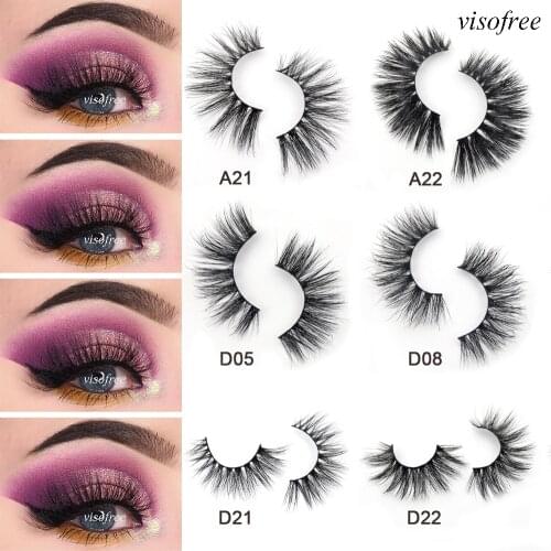 Lash Mink Lashes 3D Mink False Eyelashes Long Lasting Lashes Natural Lightweight Mink Eyelashes 1pair Glitter Packaging New